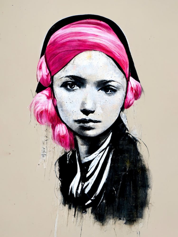 The Girl With The Pearl Earring Graffiti Street Art 3