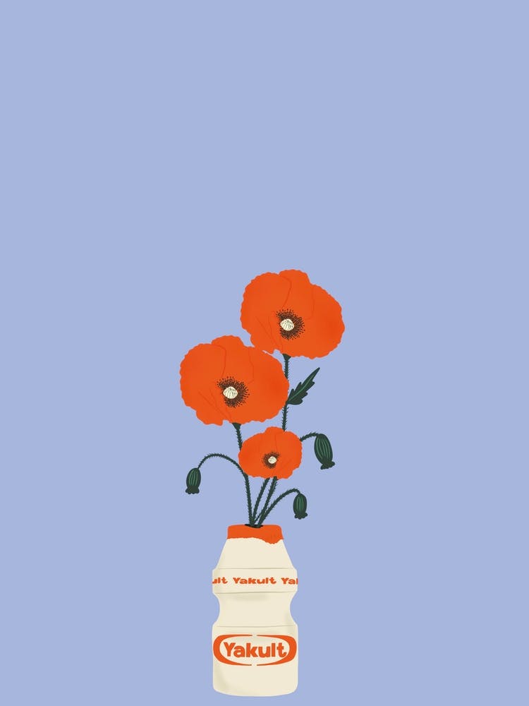 Poppies In Yakult