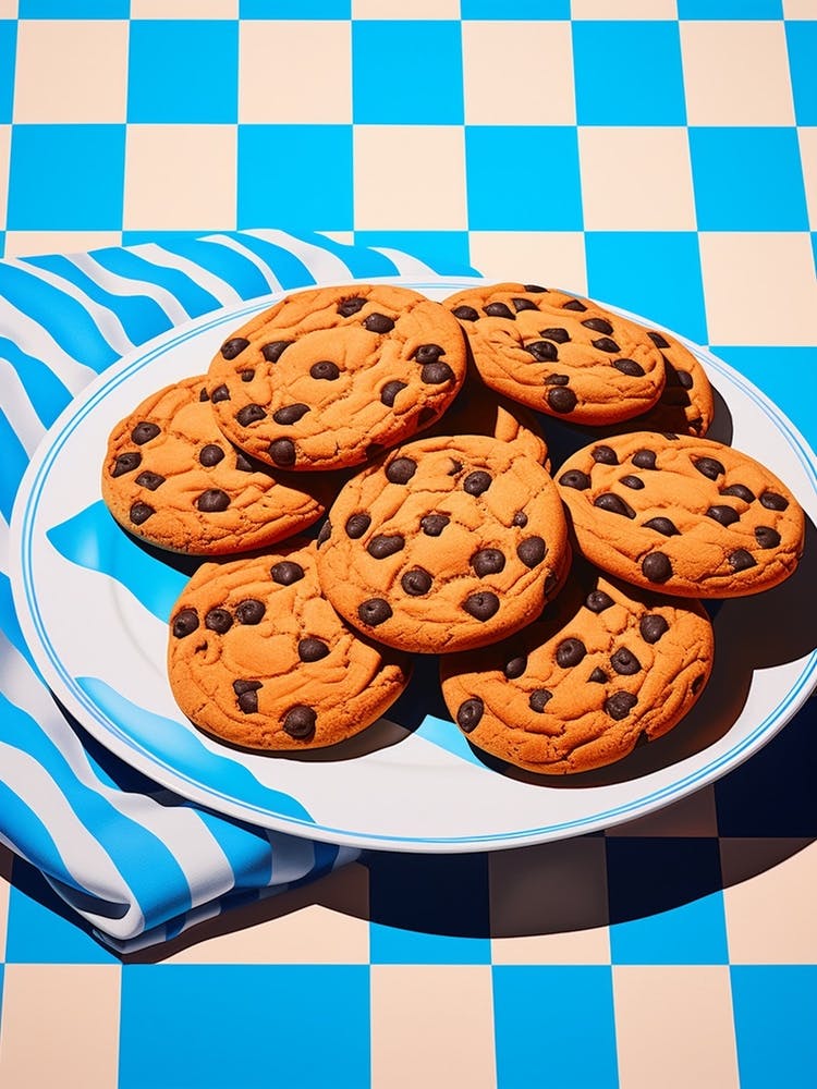 Checkerboard Blue Checkerboard