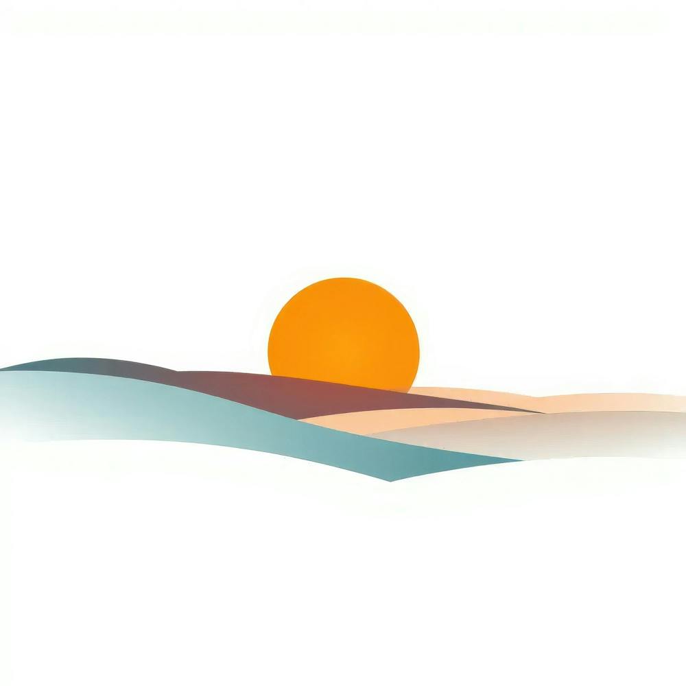 Sunset In The Mountains 66