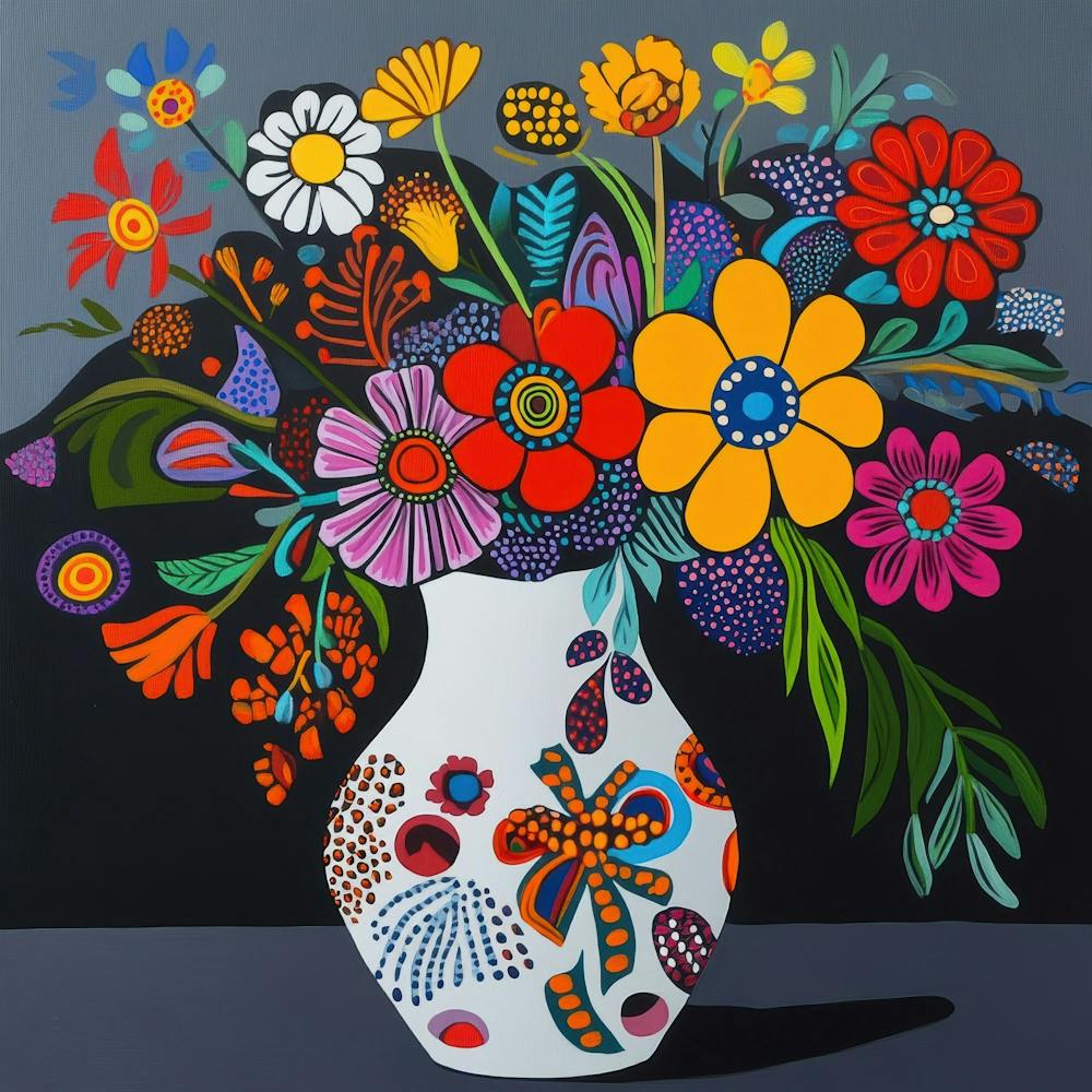 Flowers In A Vase 317