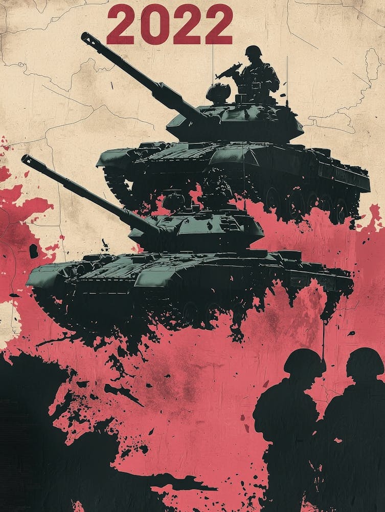 Aihrgdesign A Powerful Geopolitical Poster Marking The Start 12