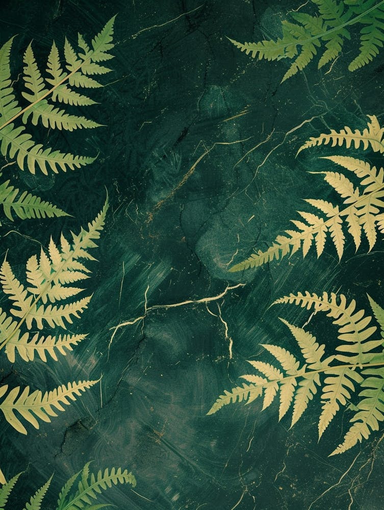 Pattern Poster Tassel Fern 2