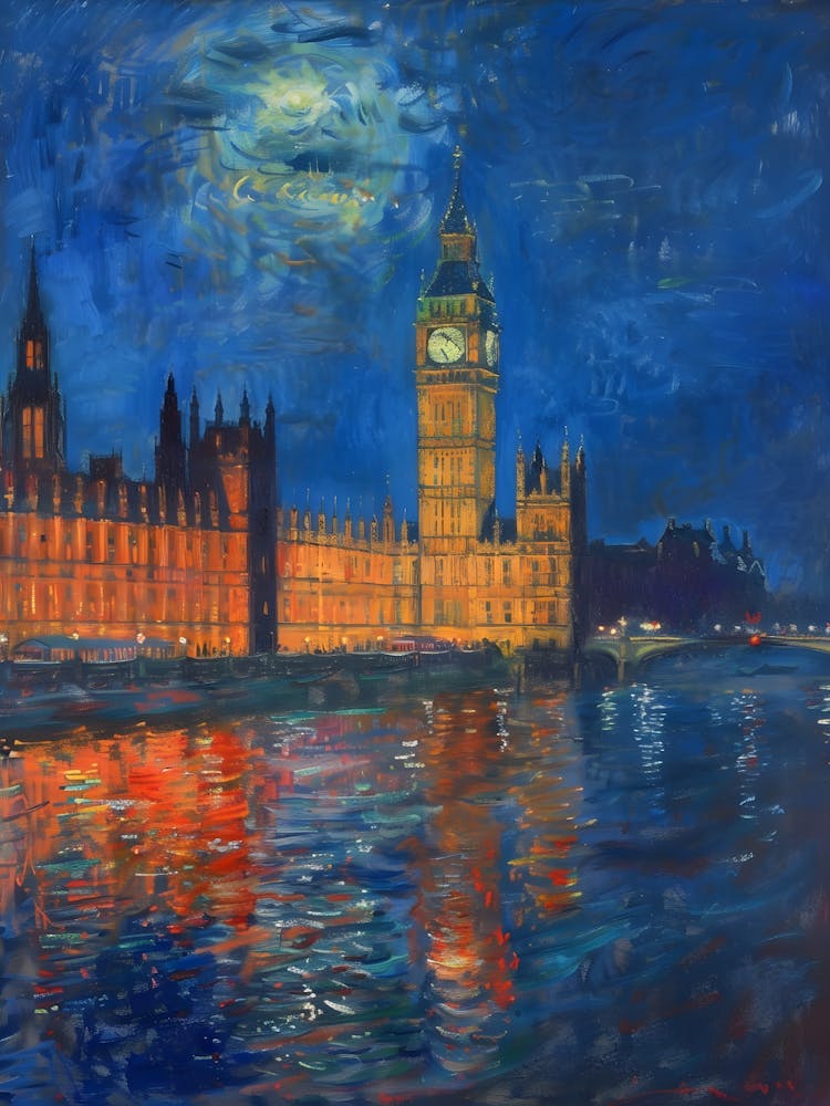 Big Ben At Night