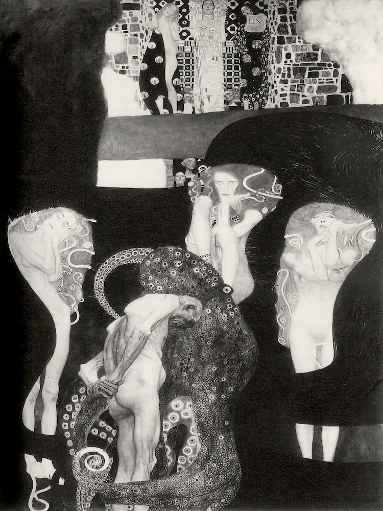 Jurisprudence (1907), Gustav Klimt