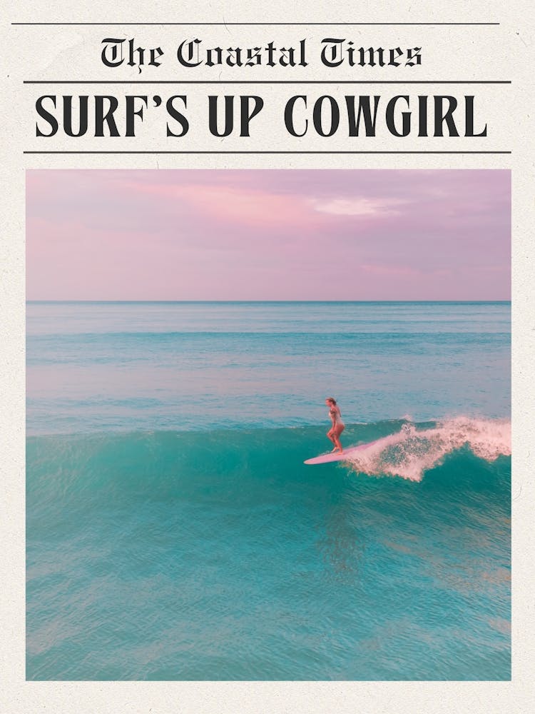 surf's up cowgirl 1