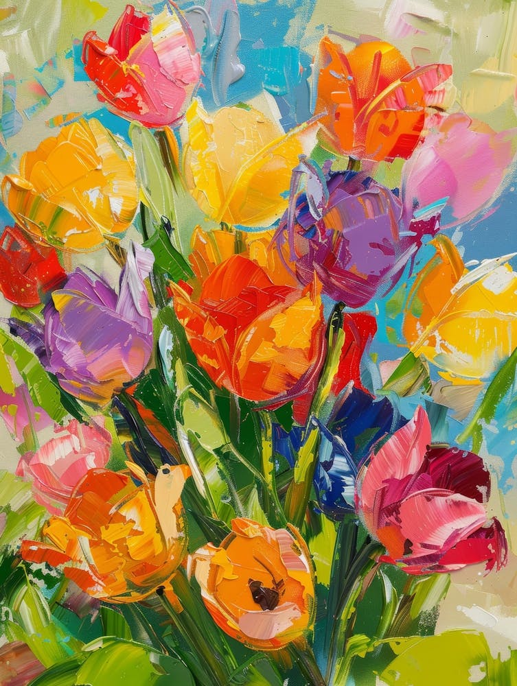 Colorful Tulips 2