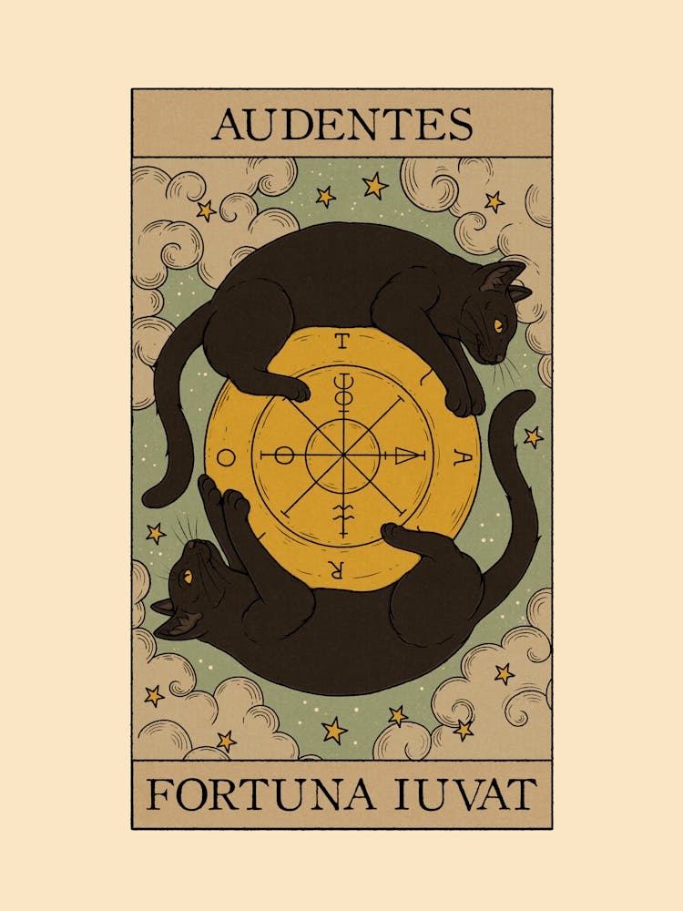 Audentes Fortuna Iuvat Art Print by Thiago Corrêa – Fy!