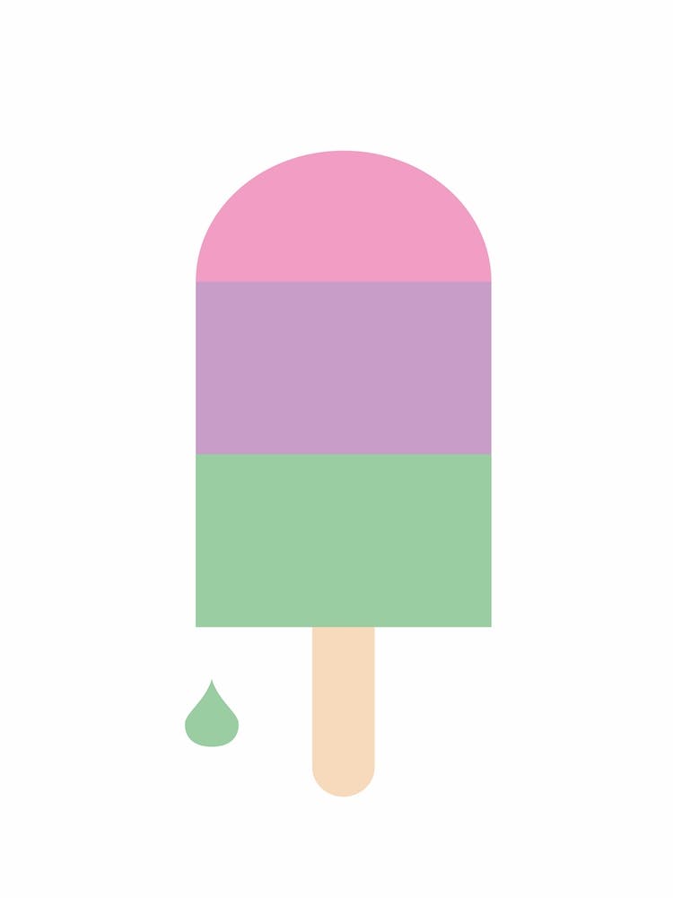 Raspberry Mint Popsicle