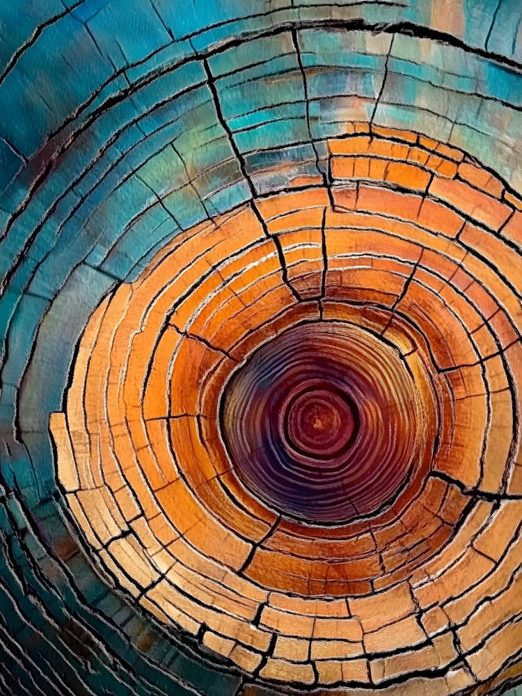 Wood Tree Rings 3