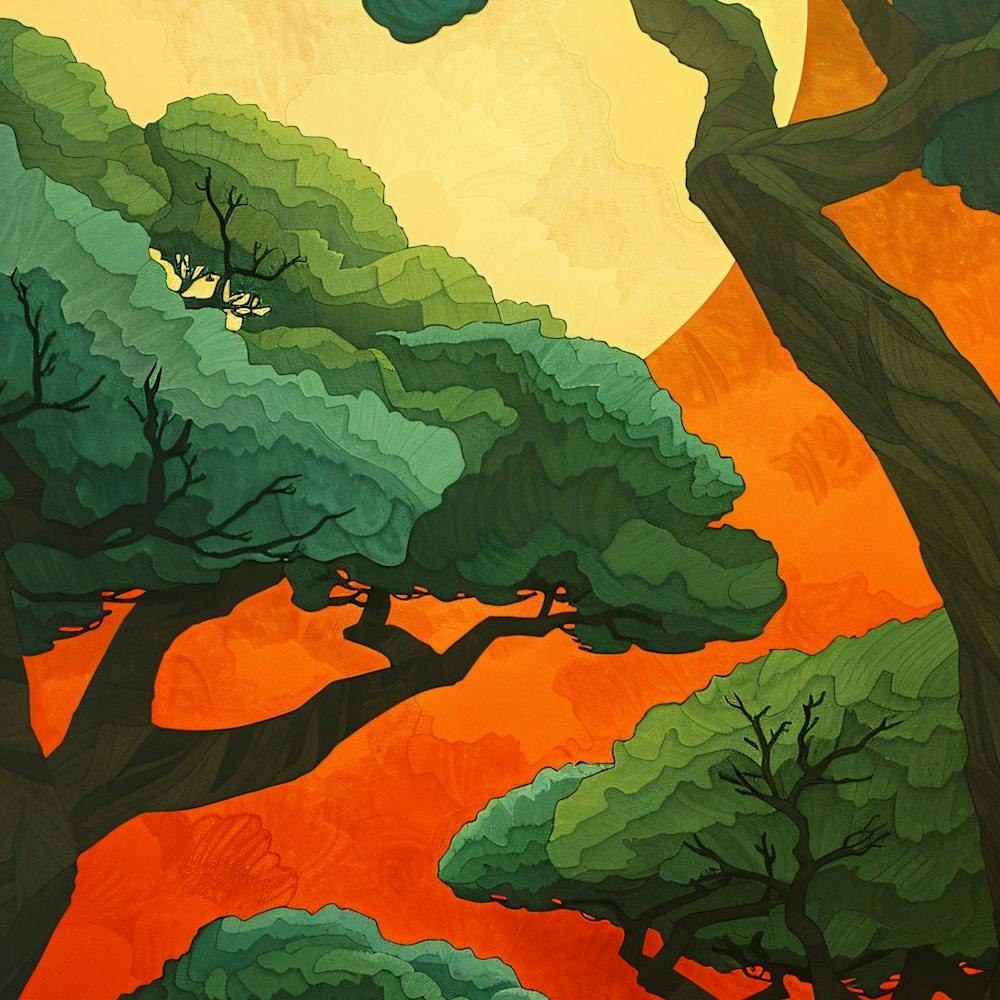 Tree In The Sun