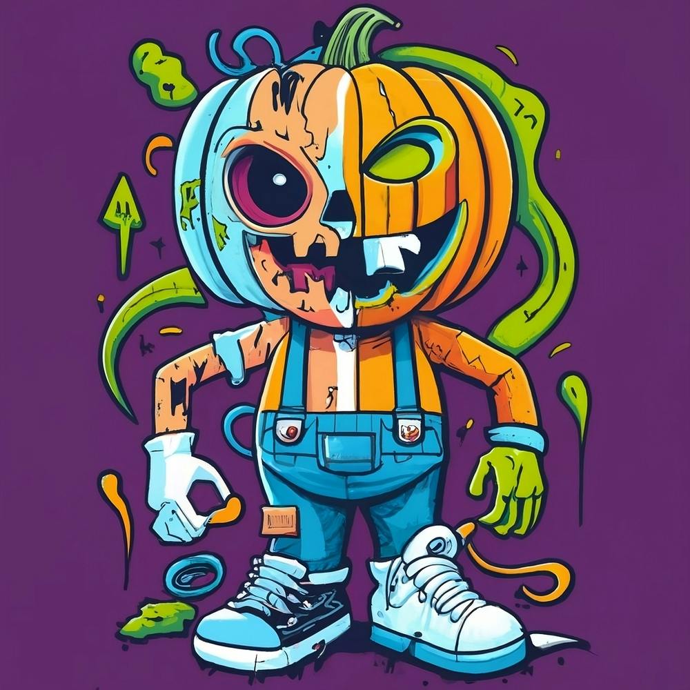 Zombie-Kürbis