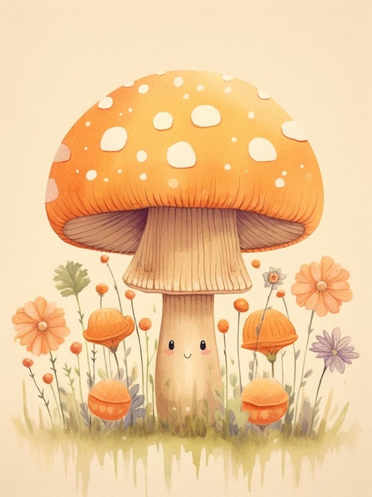 Cute Mushroom Nursery 3
