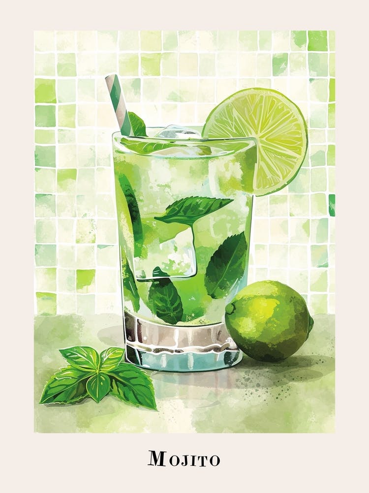 Mojito Tile Poster 4