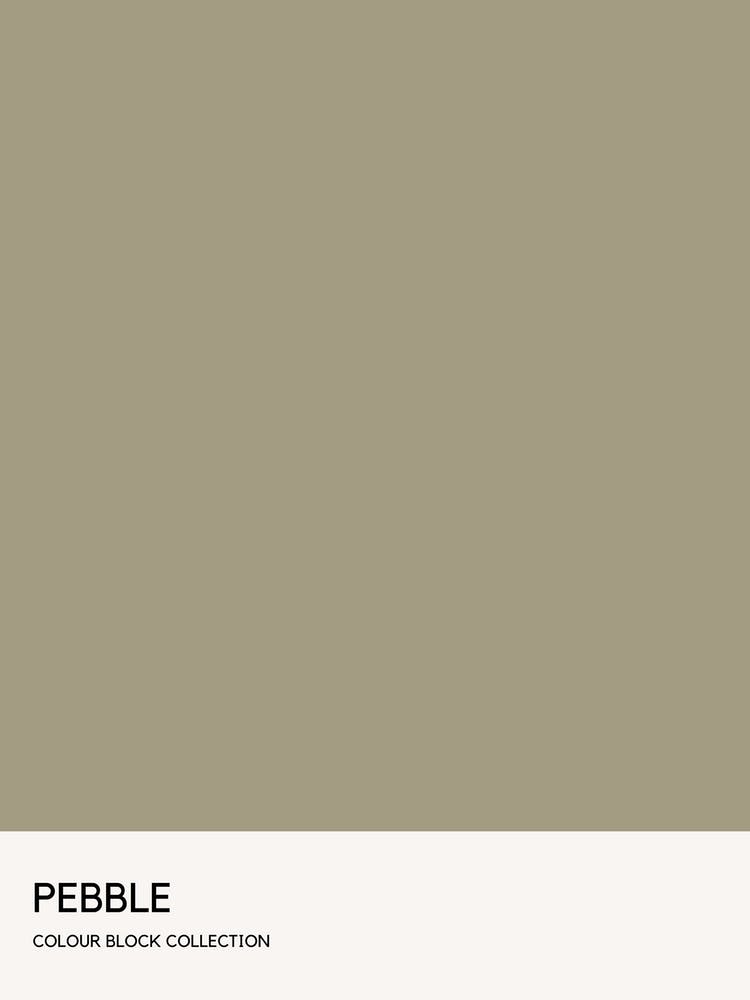 Pebble Colour Block Poster