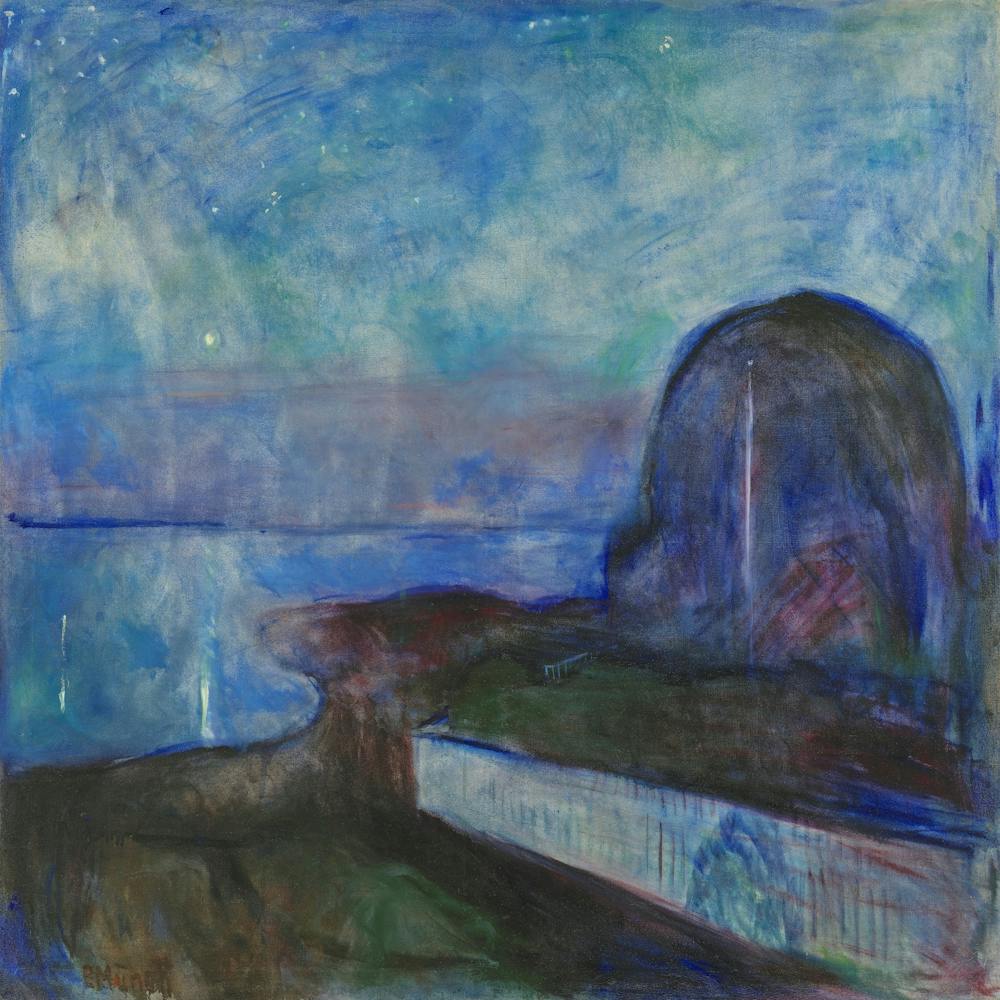 Starry Night, Edvard Munch