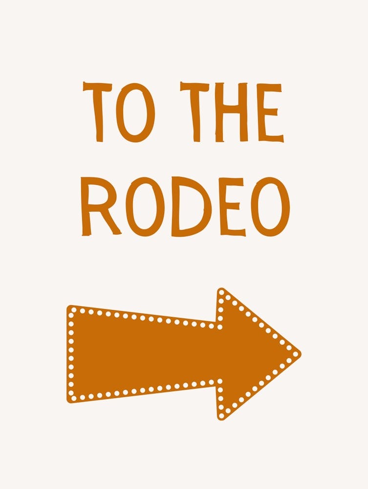 To The Rodeo Orange