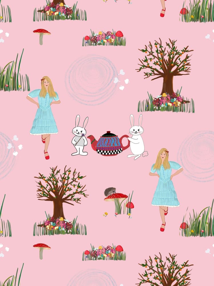 Alice Wonderland Pink