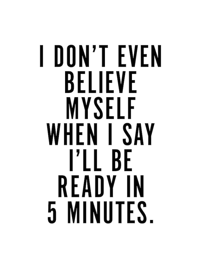 I Don't Even Believe Myself