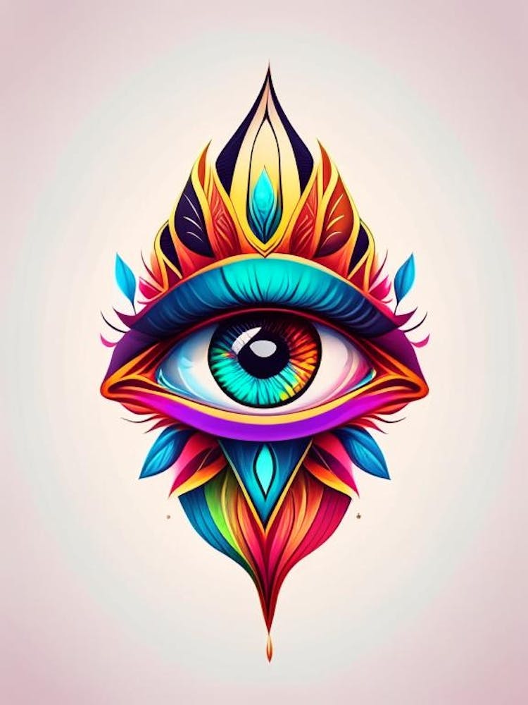 Symbolik des Dritten Auges, Symbol, Tattoo des Dritten Auges 2