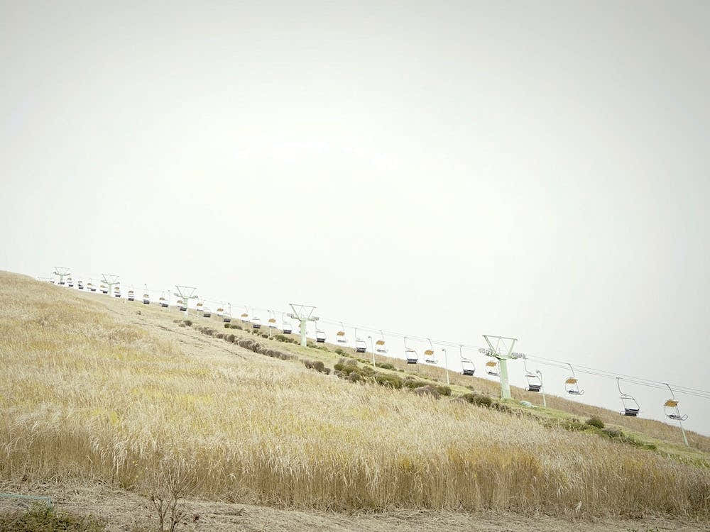 Ski Mountain Scene - Photography