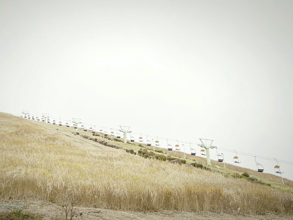 Ski Mountain Scene - Photography