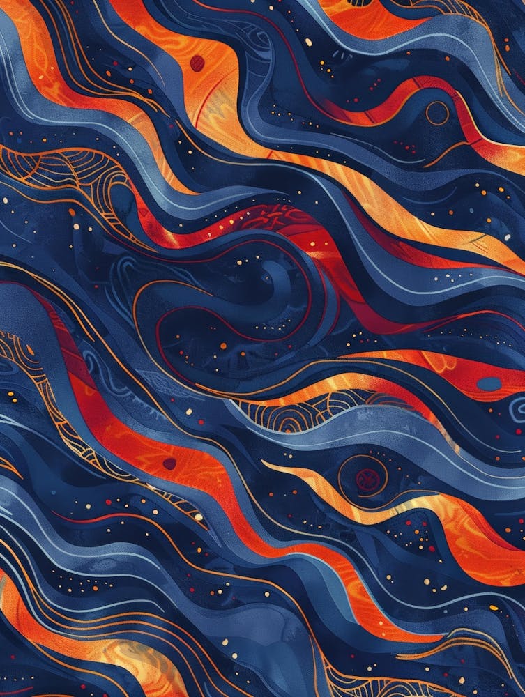 Abstract Wavy Pattern 11