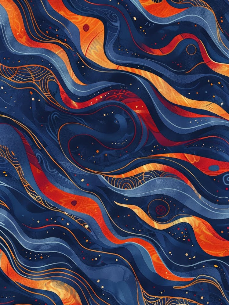 Abstract Wavy Pattern 11