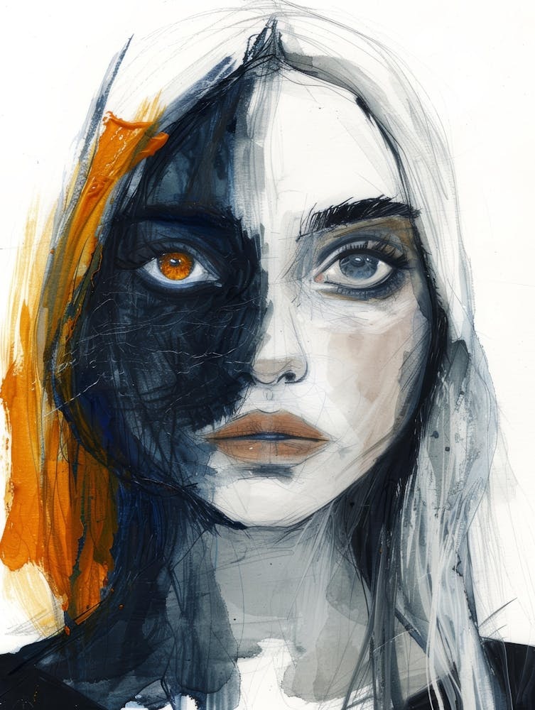 'The Girl With The Orange Eyes'