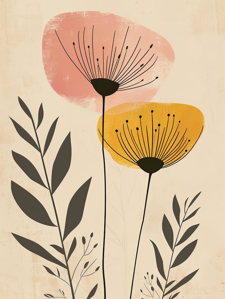 Tokyo Flower Market Boho Minimalist Style 1