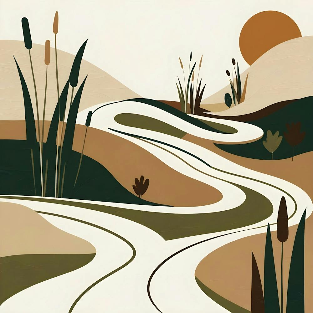 Road To Nowhere Canvas Print