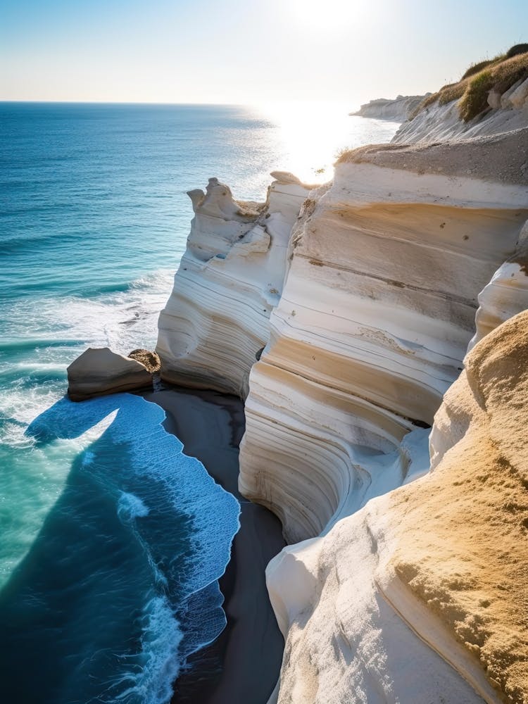 Surreal Cliffs Summer Photography