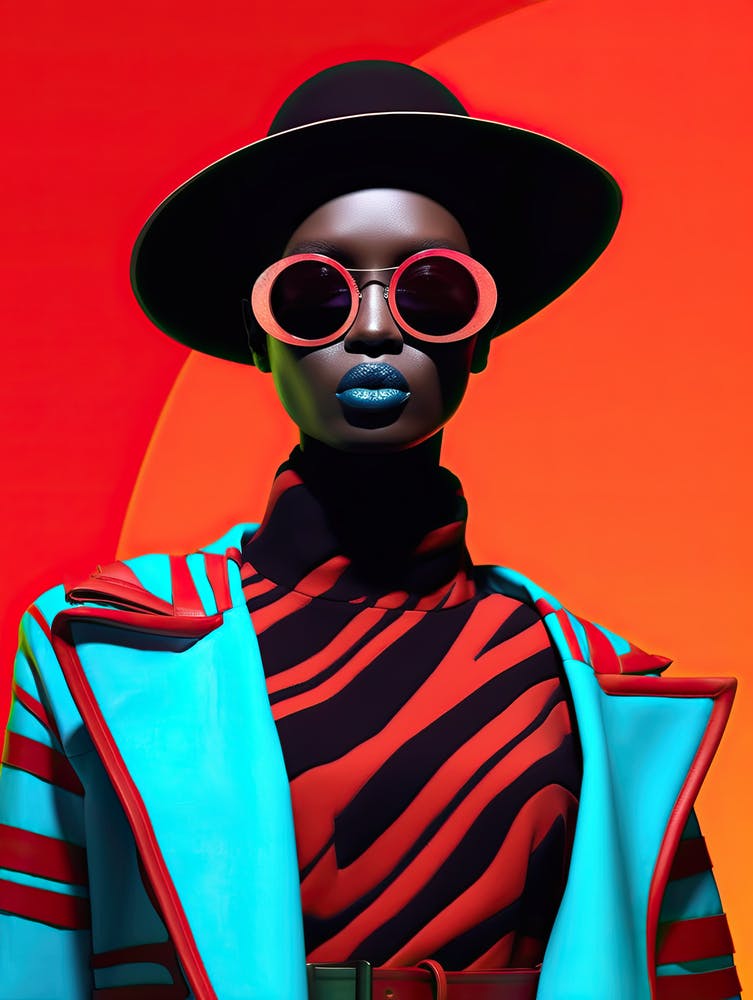 Afrofuturist Aura: Celestial Fashion Flair