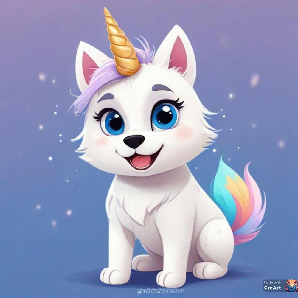 Unicorn husky