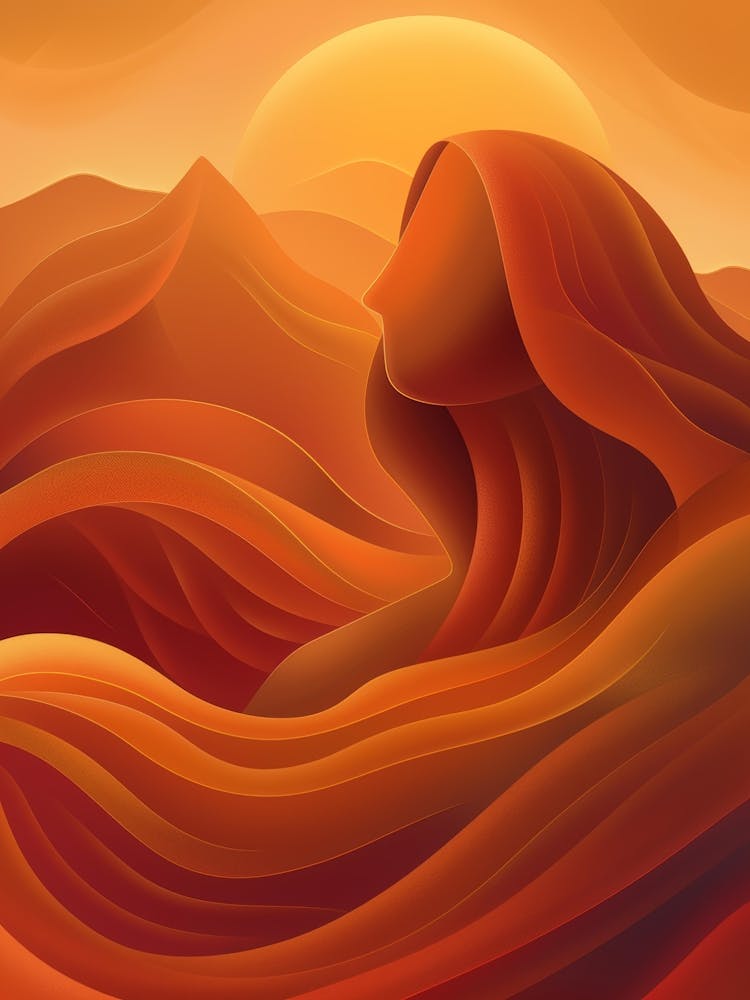 Abstract Landscape Painting 33