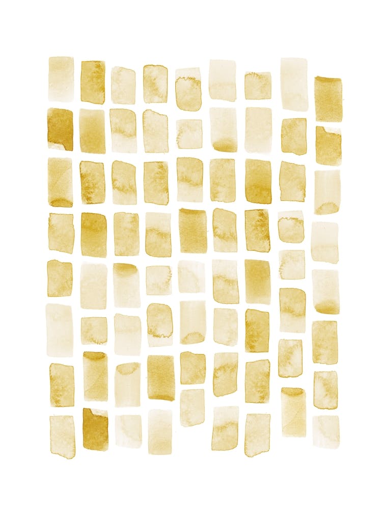 Yellow Pattern No166