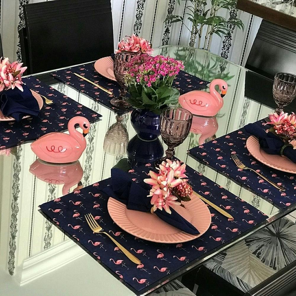 Flamingo Table Setting