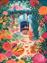 Garden Illustration Art Prints