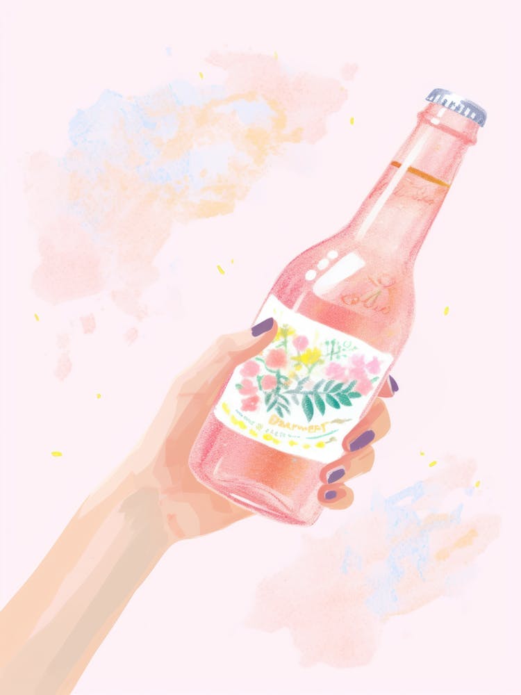 Pink Water Bottle