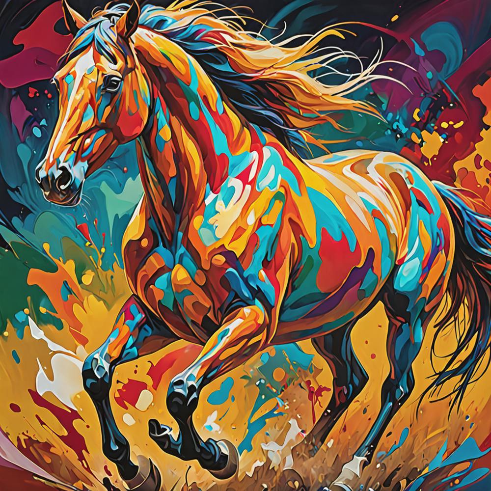 Horse Painting 1