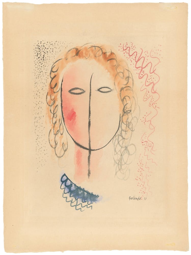 Girl S Head, Mikuláš Galanda 1