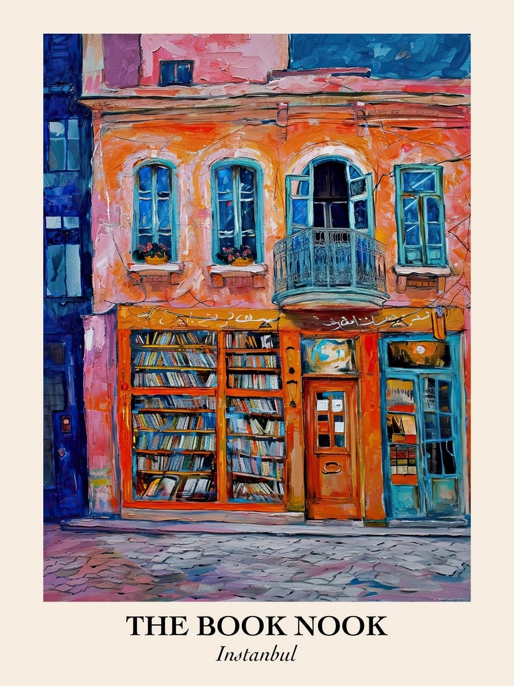 Instanbul Book Nook Bookshop 2 Poster