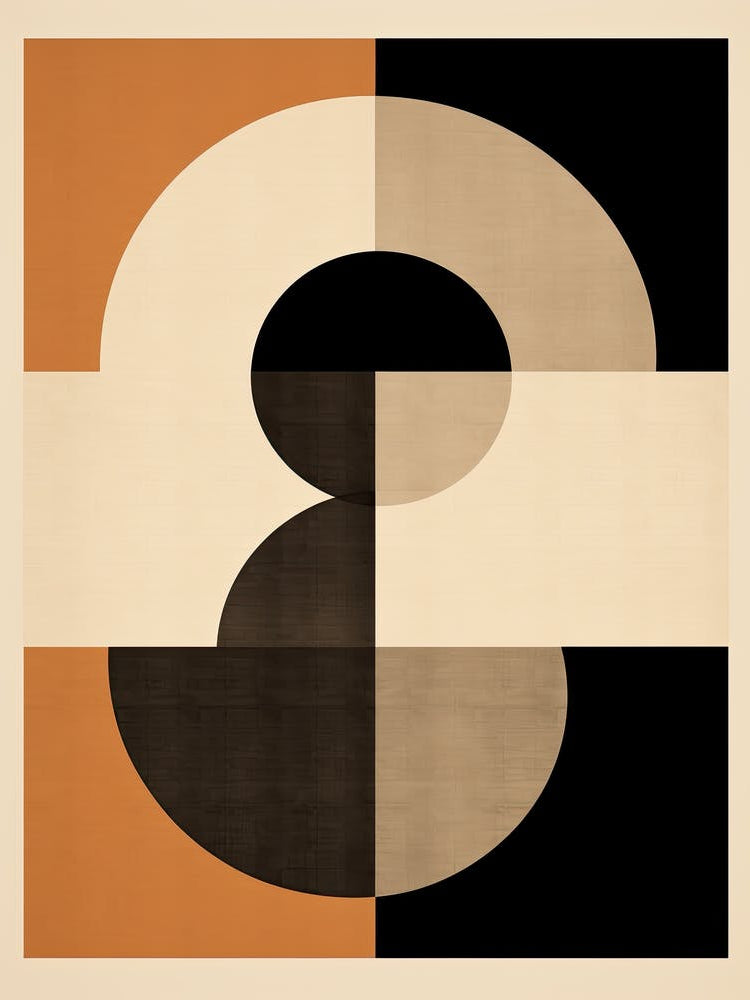 Lunar Lullaby; Mid Century Beige Cosmos