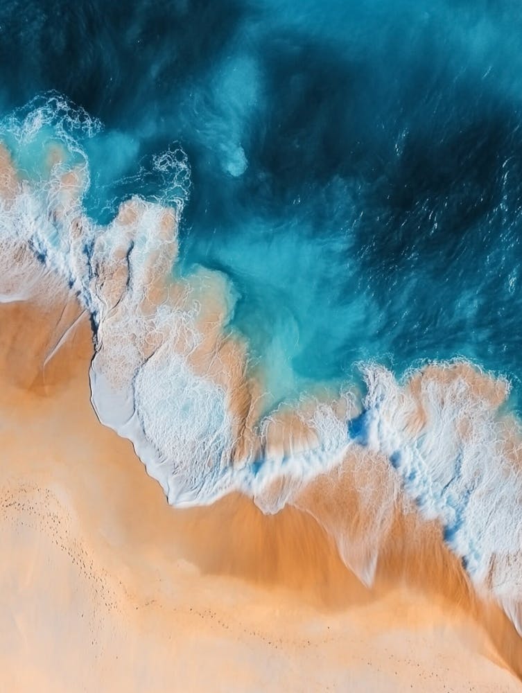 Aerial View Of A Beach 3