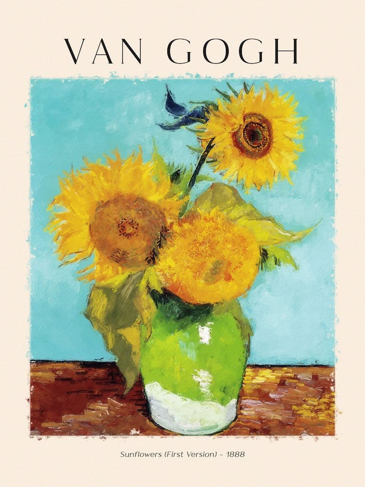 Sunflowers By Van Gogh