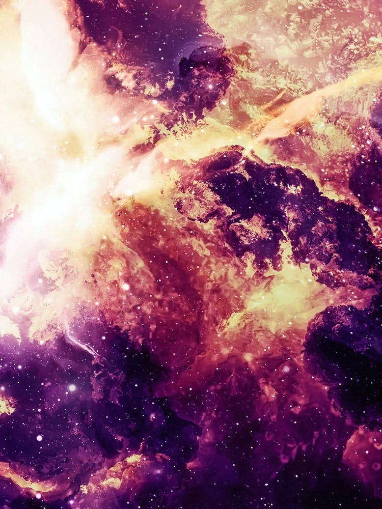 Deep space, mashups #8 — space poster
