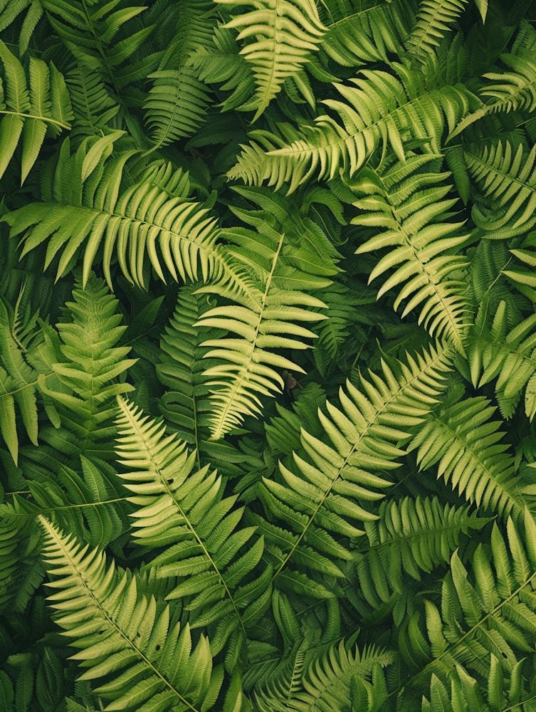 Pattern Poster Ruffled Fern 2