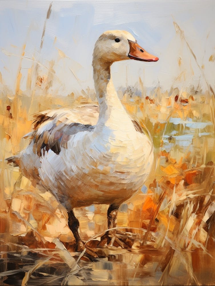 Bird Painting Canada Goose 2