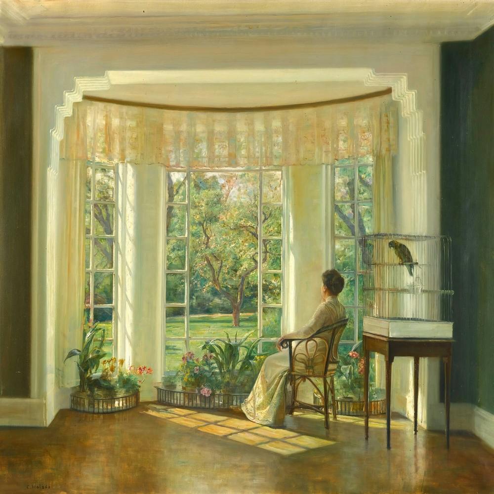 Reflections By Carl Holsøe (1863-1935)