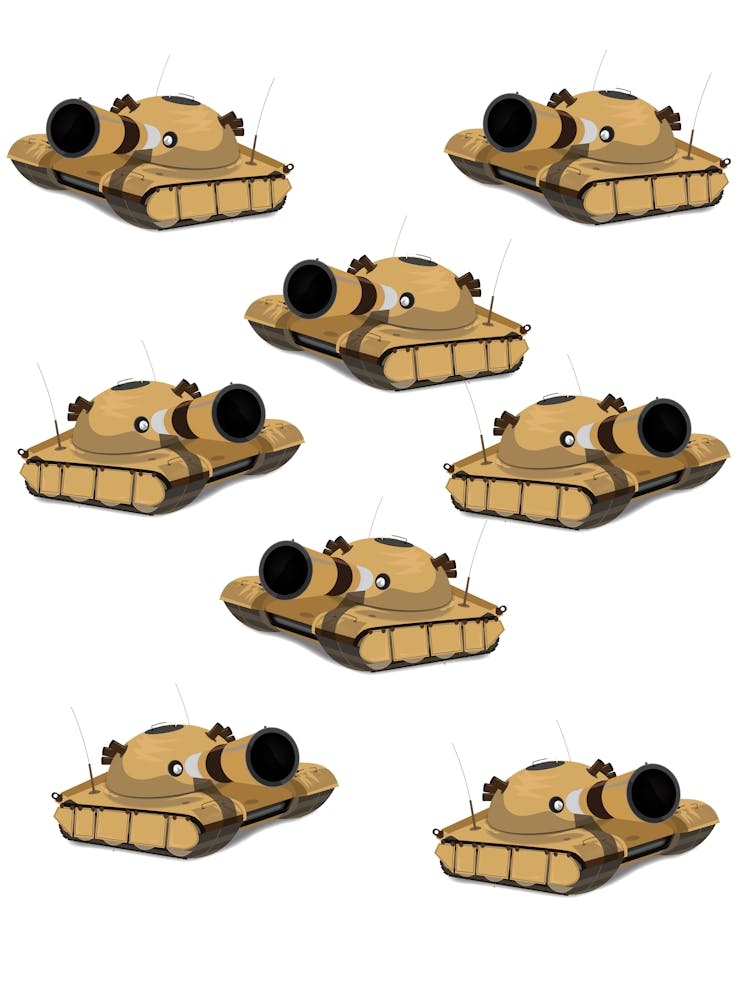 Military Tank Pattern